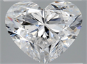 Natural Diamond 2.26 Carats, Heart with  Cut, D Color, VS1 Clarity and Certified by GIA