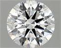 Del inventario de diamantes de laboratorio, 1.54 quilates, Redondo , Color E, claridad VS1 y certificado IGI