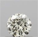 Natural Diamond 0.40 Carats, Round with Very Good Cut, M Color, SI2 Clarity and Certified by IGI