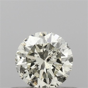 Picture of Natural Diamond 0.40 Carats, Round with Very Good Cut, M Color, SI2 Clarity and Certified by IGI