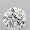 Natural Diamond 0.90 Carats, Round with Very Good Cut, I Color, VS1 Clarity and Certified by IGI