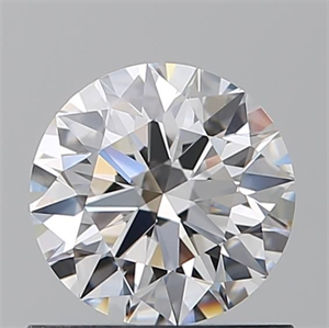 Picture of Natural Diamond 0.77 Carats, Round with Excellent Cut, D Color, VVS2 Clarity and Certified by GIA