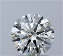 Diamante Natural 1.07 quilates, Redondo , Color L, claridad VS1 y certificado GIA