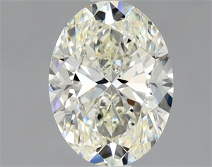 Picture of Natural Diamond 1.30 Carats, Oval with  Cut, J Color, VS1 Clarity and Certified by GIA