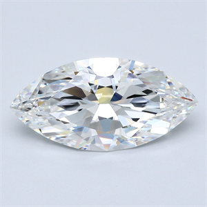 Picture of Natural Diamond 4.83 Carats, Marquise with  Cut, G Color, VS1 Clarity and Certified by GIA