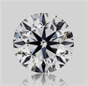 Natural Diamond 0.70 Carats, Round with Very Good Cut, E Color, VVS1 Clarity and Certified by GIA