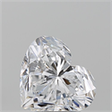 Natural Diamond 2.01 Carats, Heart with  Cut, D Color, VS2 Clarity and Certified by GIA
