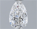 Diamante Natural 0.30 quilates, De pera , Color F, claridad VVS1 y certificado GIA