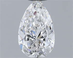 Foto Diamante Natural 0.30 quilates, De pera , Color F, claridad VVS1 y certificado GIA de