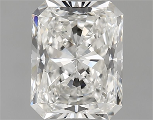 Picture of Natural Diamond 0.81 Carats, Radiant with  Cut, H Color, VVS1 Clarity and Certified by GIA
