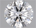 Diamante Natural 0.65 quilates, Redondo , Color E, claridad I1 y certificado GIA