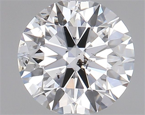 Foto Diamante Natural 0.65 quilates, Redondo , Color E, claridad I1 y certificado GIA de