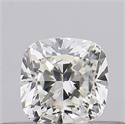 Natural Diamond 0.30 Carats, Cushion with  Cut, J Color, SI1 Clarity and Certified by GIA