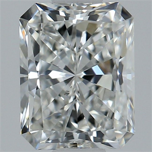 Foto Diamante Natural 0.71 quilates, Radiante , Color G, claridad VS2 y certificado GIA de