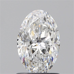 Picture of Natural Diamond 1.00 Carats, Oval with  Cut, E Color, VVS2 Clarity and Certified by GIA