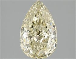 Picture of Lab Grown Diamond 2.03 Carats, Pear with  Cut, Fancy Intense Yellow Color, VVS2 Clarity and Certified by IGI