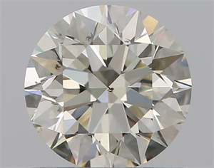 Picture of Natural Diamond 0.70 Carats, Round with Excellent Cut, L Color, SI1 Clarity and Certified by GIA
