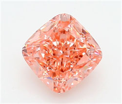 Picture of Lab Grown Diamond 2.04 Carats, CUSHION MODIFIED with  Cut, Fancy Vivid Pink Color, VVS2 Clarity and Certified by IGI