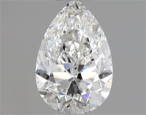 Foto Diamante Natural 0.48 quilates, De pera , Color F, claridad SI1 y certificado GIA de