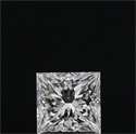 Natural Diamond 1.58 Carats, Princess with  Cut, I Color, VVS2 Clarity and Certified by GIA