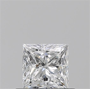 Foto Diamante Natural 0.50 quilates, Princesa , Color F, claridad VVS2 y certificado GIA de