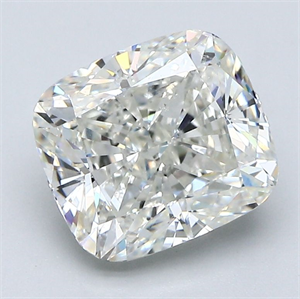 Foto Diamante Natural 3.01 quilates, Del cojín , Color J, claridad SI2 y certificado GIA de