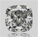 Natural Diamond 0.90 Carats, Cushion with  Cut, F Color, VS1 Clarity and Certified by GIA