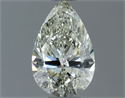 Natural Diamond 0.70 Carats, Pear with  Cut, I Color, SI1 Clarity and Certified by IGI