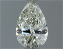 Natural Diamond 0.70 Carats, Pear with  Cut, I Color, SI1 Clarity and Certified by IGI