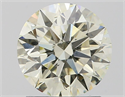Diamante Natural 1.52 quilates, Redondo , Color L, claridad SI1 y certificado IGI