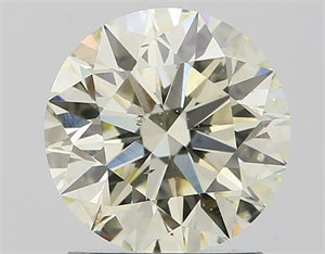 Foto Diamante Natural 1.52 quilates, Redondo , Color L, claridad SI1 y certificado IGI de