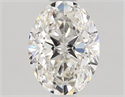 Diamante Natural 0.82 quilates, Ovalado , Color H, claridad VS2 y certificado GIA