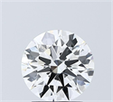 Lab Grown Diamond 2.00 Carats, Round with Ideal Cut, D Color, VVS1 Clarity and Certified by IGI