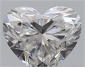 Natural Diamond 0.32 Carats, Heart with  Cut, E Color, VS2 Clarity and Certified by GIA