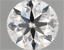 Diamante Natural 0.60 quilates, Redondo , Color I, claridad VVS2 y certificado GIA