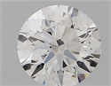 Natural Diamond 0.50 Carats, Round with Very Good Cut, F Color, SI1 Clarity and Certified by GIA