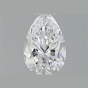 Foto Diamante Natural 0.54 quilates, De pera , Color D, claridad VVS2 y certificado GIA de