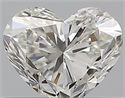 Natural Diamond 0.40 Carats, Heart with  Cut, H Color, VVS1 Clarity and Certified by GIA