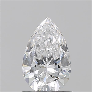 Foto Diamante Natural 0.91 quilates, De pera , Color D, claridad VVS1 y certificado GIA de