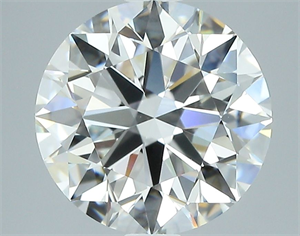 Picture of Natural Diamond 2.02 Carats, Round with Excellent Cut, H Color, VVS2 Clarity and Certified by GIA
