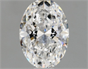 Diamante Natural 0.54 quilates, Ovalado , Color D, claridad VVS1 y certificado GIA