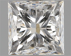 Picture of Natural Diamond 1.01 Carats, Princess with  Cut, G Color, VS2 Clarity and Certified by GIA