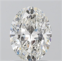 Natural Diamond 1.20 Carats, Oval with  Cut, G Color, VS2 Clarity and Certified by GIA