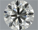 Natural Diamond 1.01 Carats, Round with Very Good Cut, J Color, VVS2 Clarity and Certified by IGI
