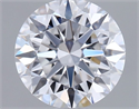 Lab Grown Diamond 1.01 Carats, Round with Excellent Cut, D Color, VS1 Clarity and Certified by IGI