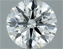 Diamante Natural 0.60 quilates, Redondo , Color G, claridad VVS2 y certificado IGI