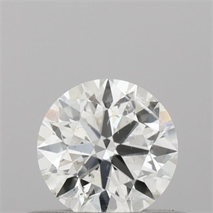 Picture of Natural Diamond 0.40 Carats, Round with Excellent Cut, G Color, SI2 Clarity and Certified by IGI