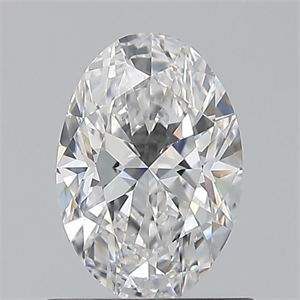 Picture of Natural Diamond 0.80 Carats, Oval with  Cut, D Color, VS2 Clarity and Certified by GIA