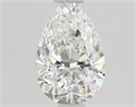Diamante Natural 0.50 quilates, De pera , Color D, claridad VS1 y certificado GIA