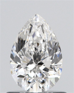 Picture of Natural Diamond 0.70 Carats, Pear with  Cut, E Color, VVS1 Clarity and Certified by GIA